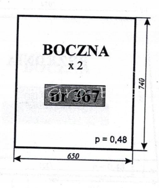 00-B868 - Боковое Стекло C-330/360 C-330 C-360 Кабина № 36
