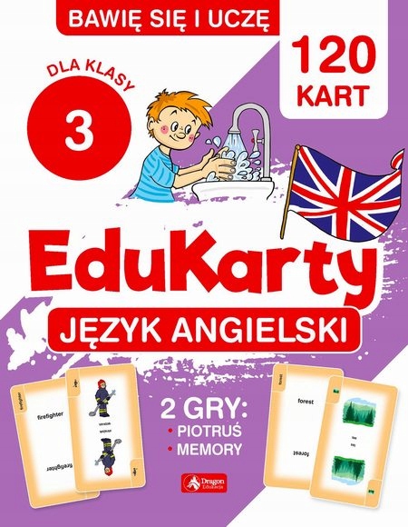

EduKarty Język angielski dla klasy 3 Kd