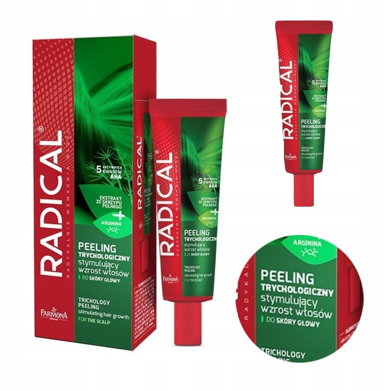 

Radical Trychologiczny peeling do skóry głowy 75ml