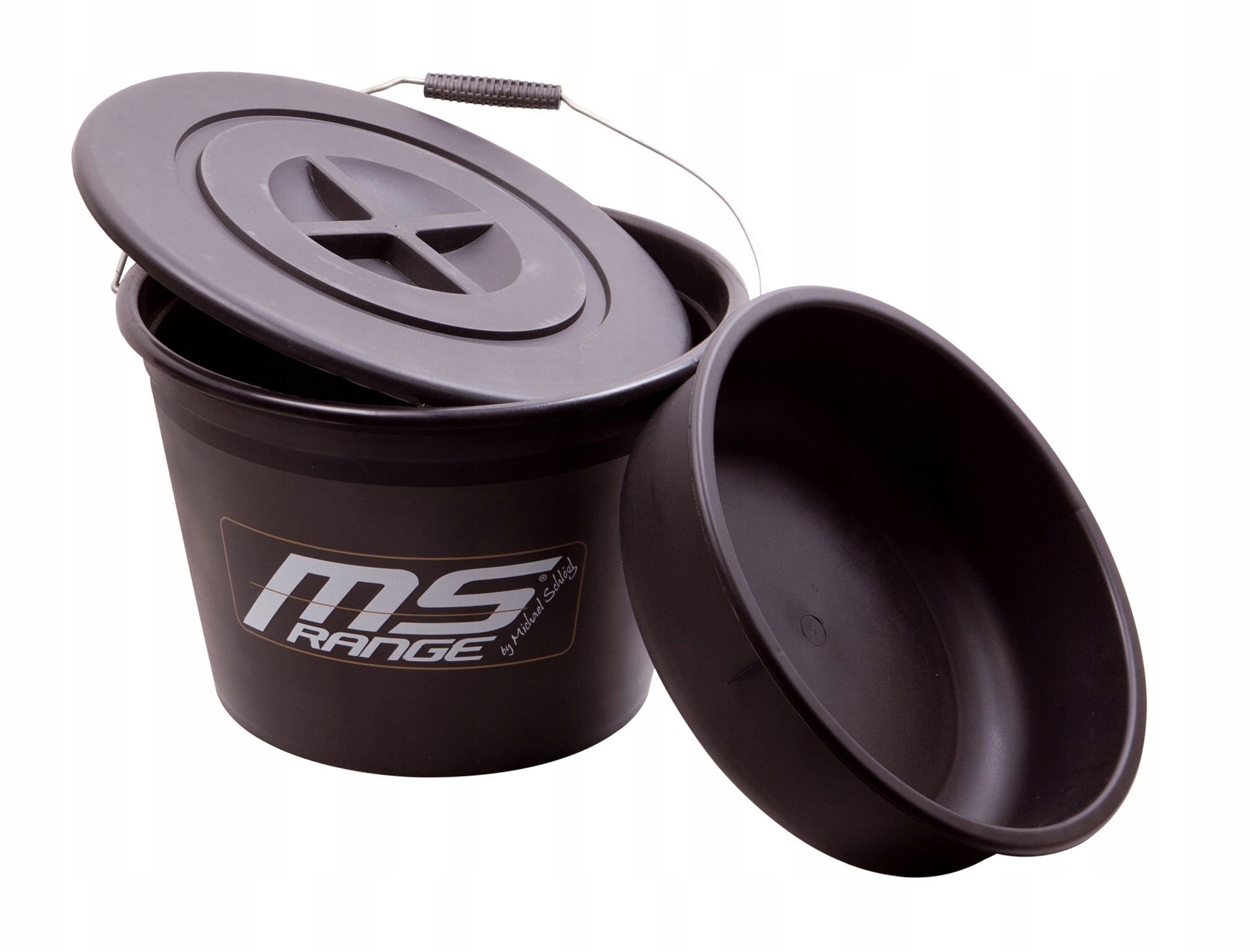 Zestaw Ms Range Wiadro Zanętowe 25l/MISKA/POKRYWKA