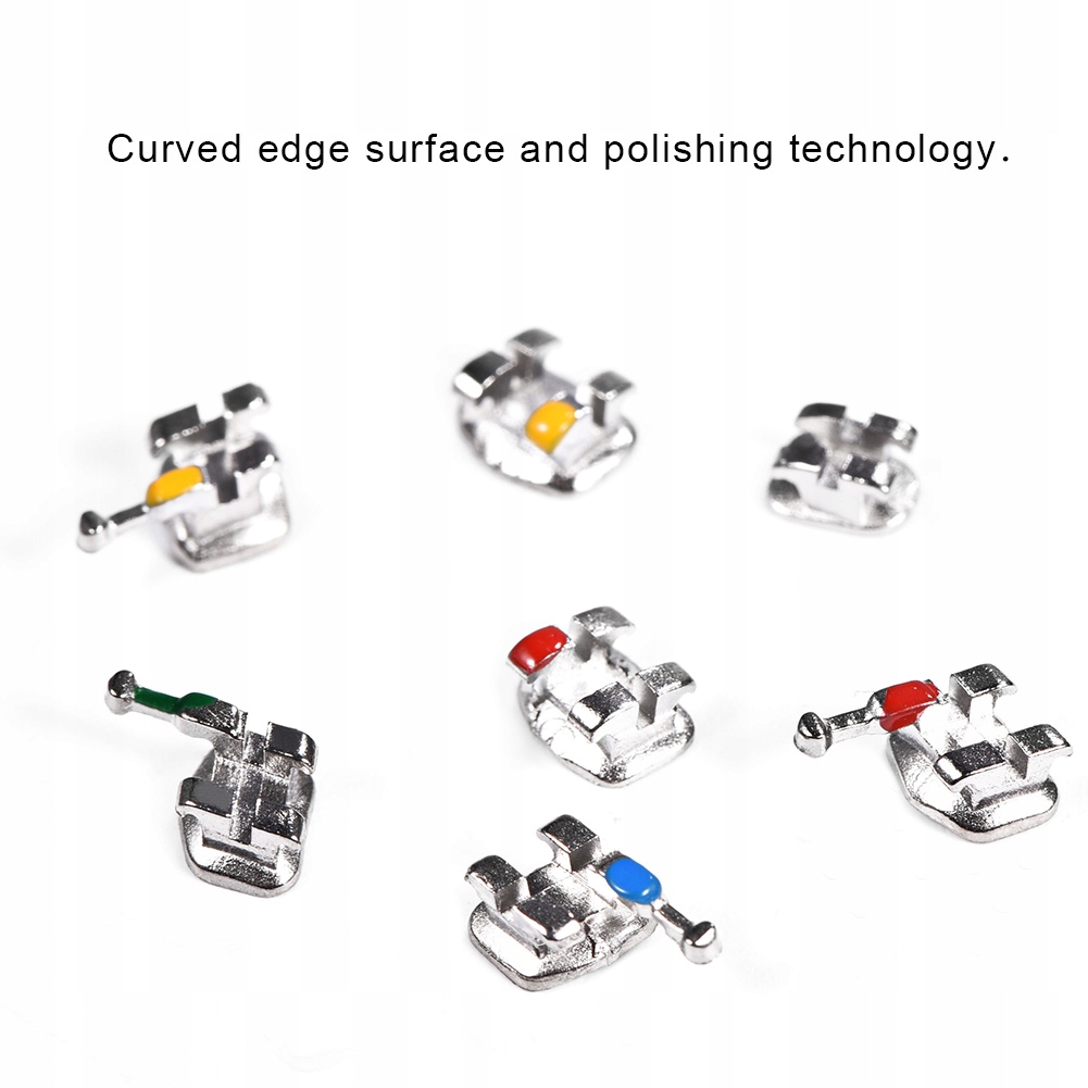 10 paczek Metalowe zęby dentystyczne Ortodoncja