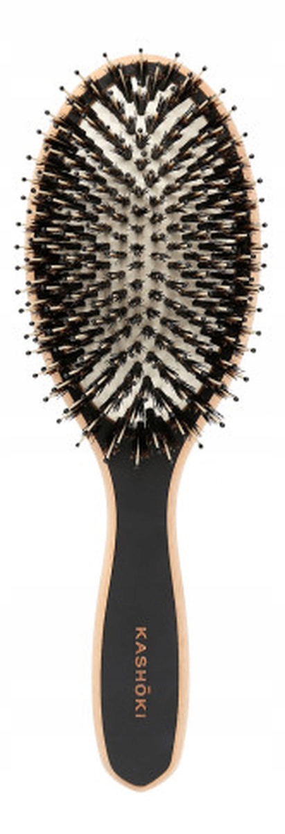Kashoki Drewniana szczotka do włosów Oval