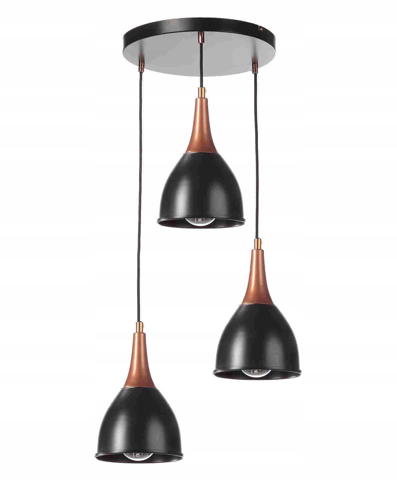 Loftová závěsná Led stropní lampa Industrial E27 Edison