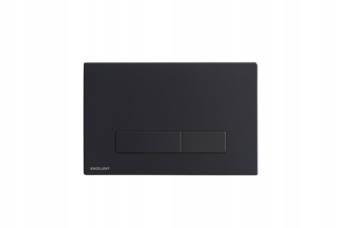 Splachovací tlačítko Aurro Shiro 2.0, černá soft, pro podomítkové Wc