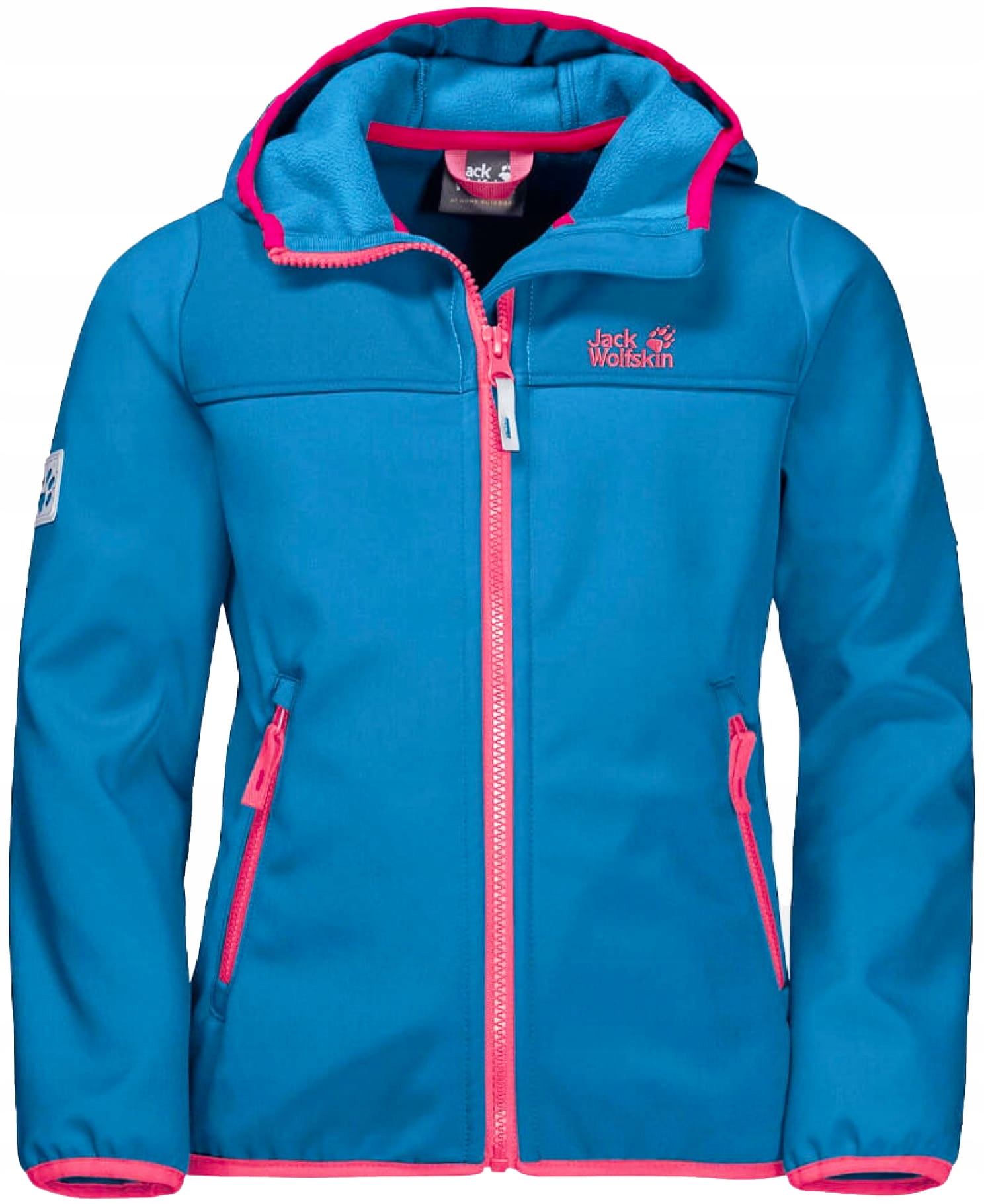 Jack Wolfskin Kurtka Przejściowa Softshell Dla Dziewczynki Dziecięca 176