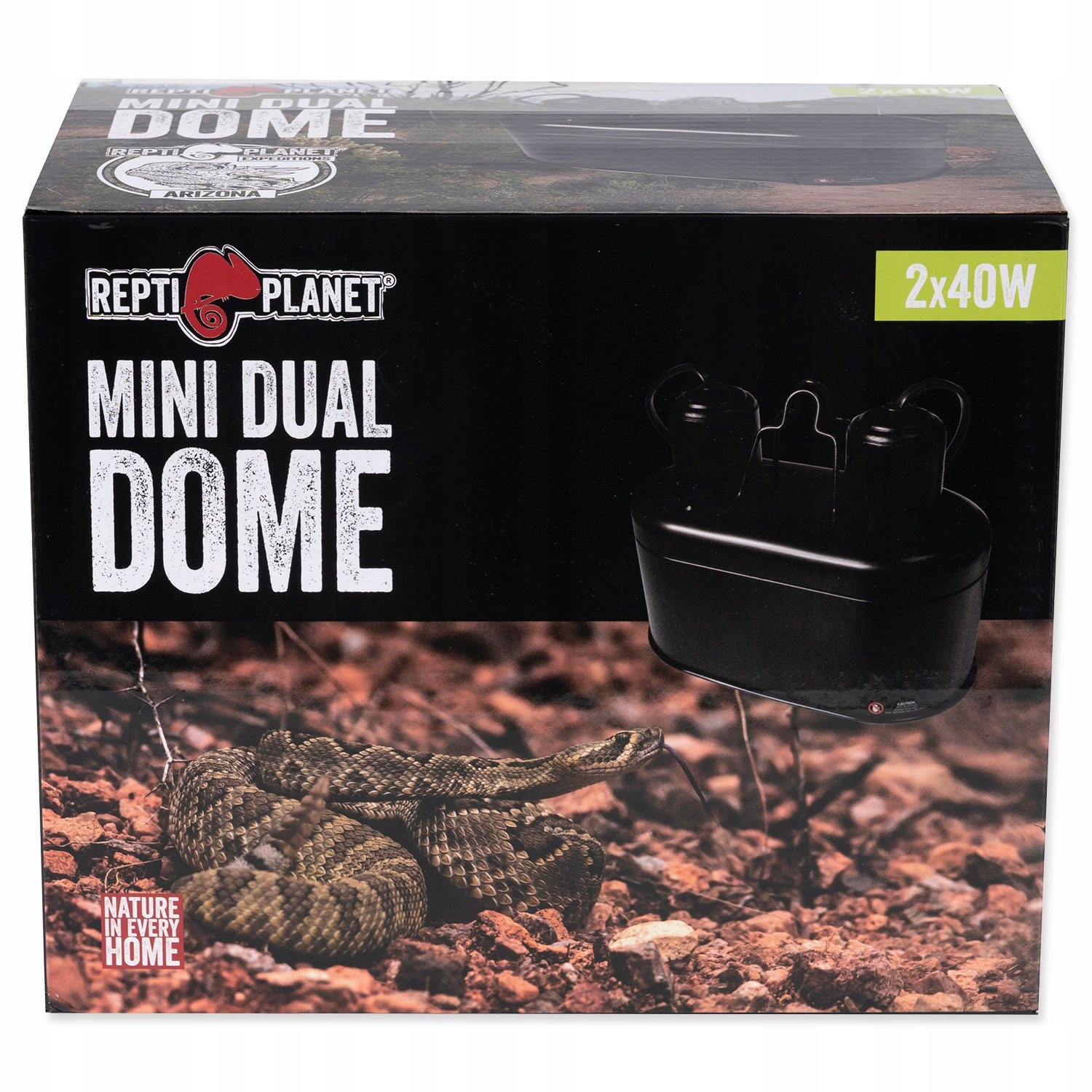 Levně Osvětlení Repti Planet Mini Dual Dome 2x40W