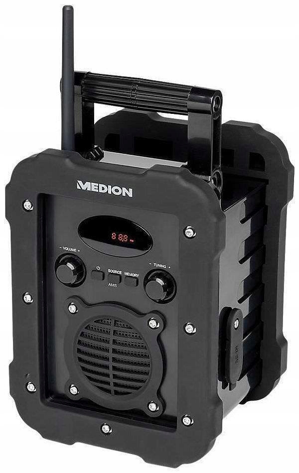 Výkonné staveniskové rádio Medion MD84517 BT