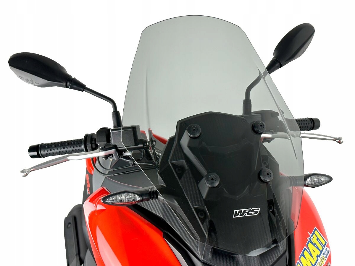 Motocyklové Plexi Wrs Touring Aprilia Sr 125 200 Gt Smoke (Dymové)