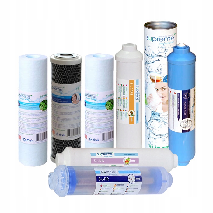 Kpl. Vložek Do Systému RO8 S Vložkou S-L-FIR-BIO200, Orp 500 mV, pH 11.0