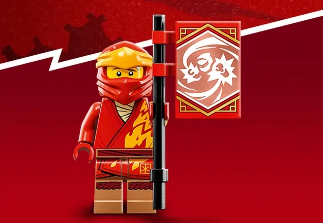 Klocki LEGO Ninjago 71783 Jeździec Mech Kaia EVO 7+ (Elementy: 312) Wiek dziecka 7 lat +