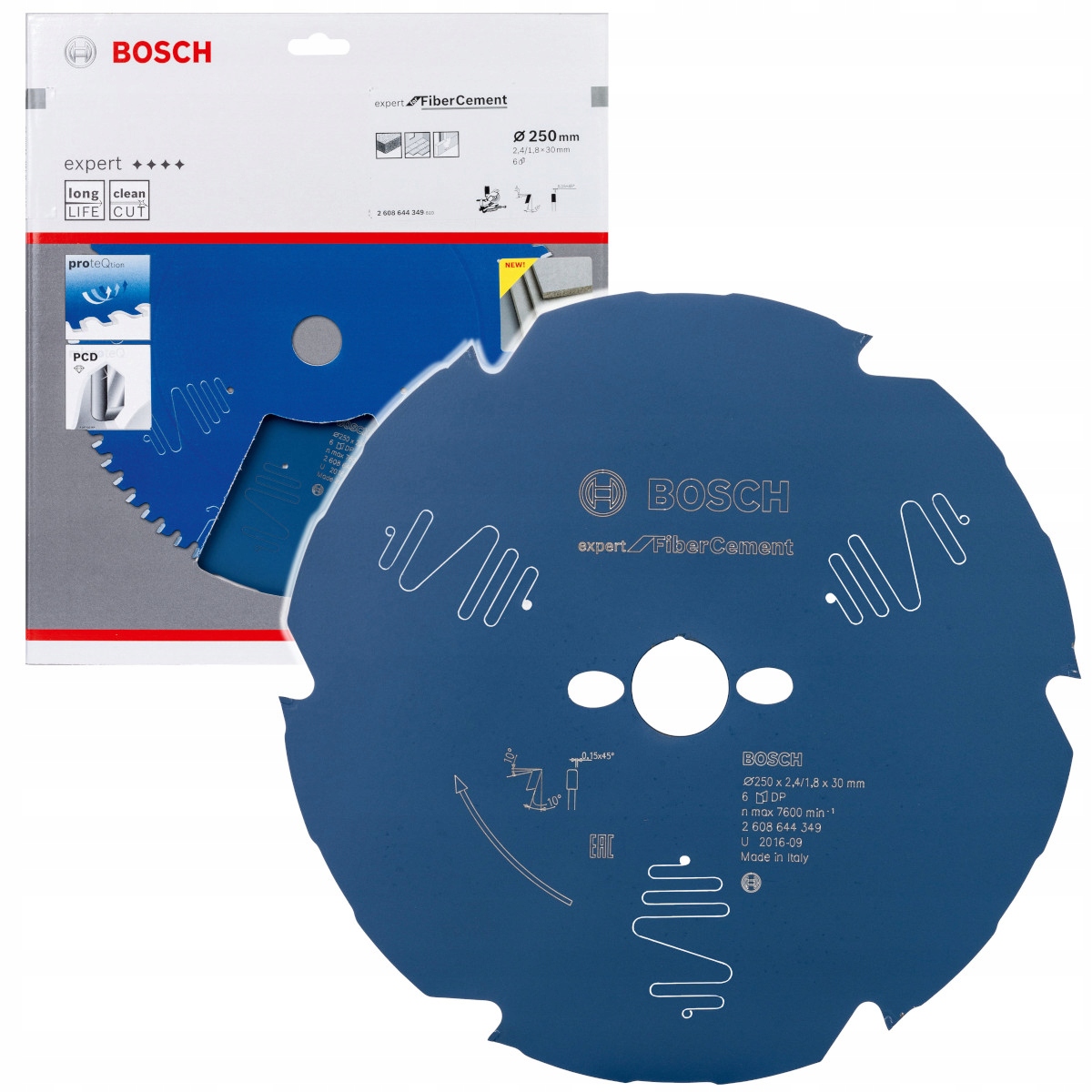 

Tarcza pilarska Fiber Cement 250mm Bosch Expert