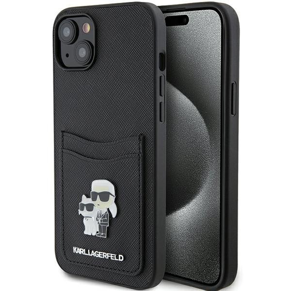 Karl Lagerfeld KLHCP15SSAPKCNPK iPhone 15 14 13 6.1" czarny/bl