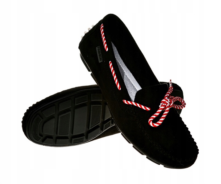 MOKASYNY BALERINY damskie SLIP ON płaskie /MH04-1/