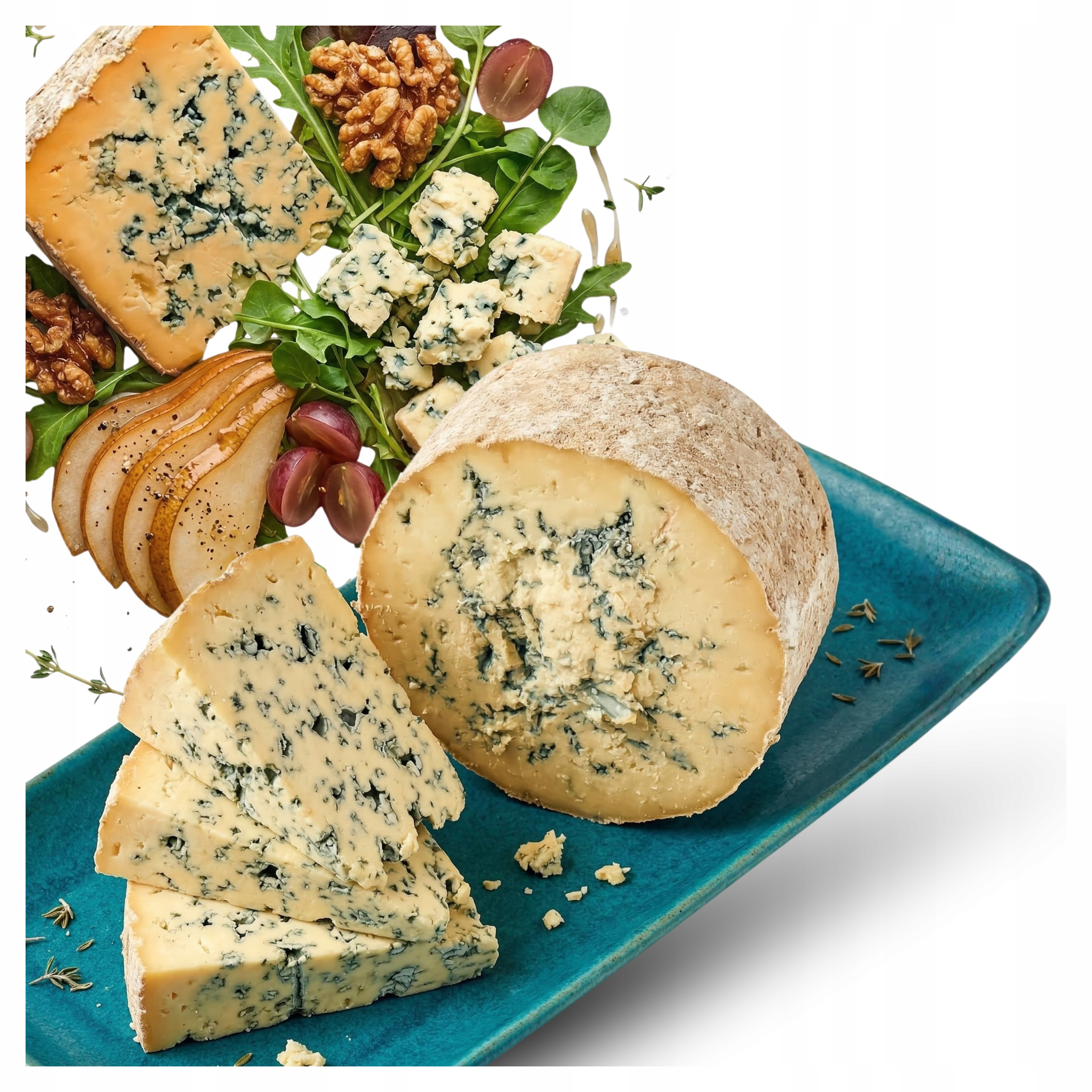 Angielski Ser Blue Stilton Intensywny 500g Klasyczny Pleśniowy Niebieski