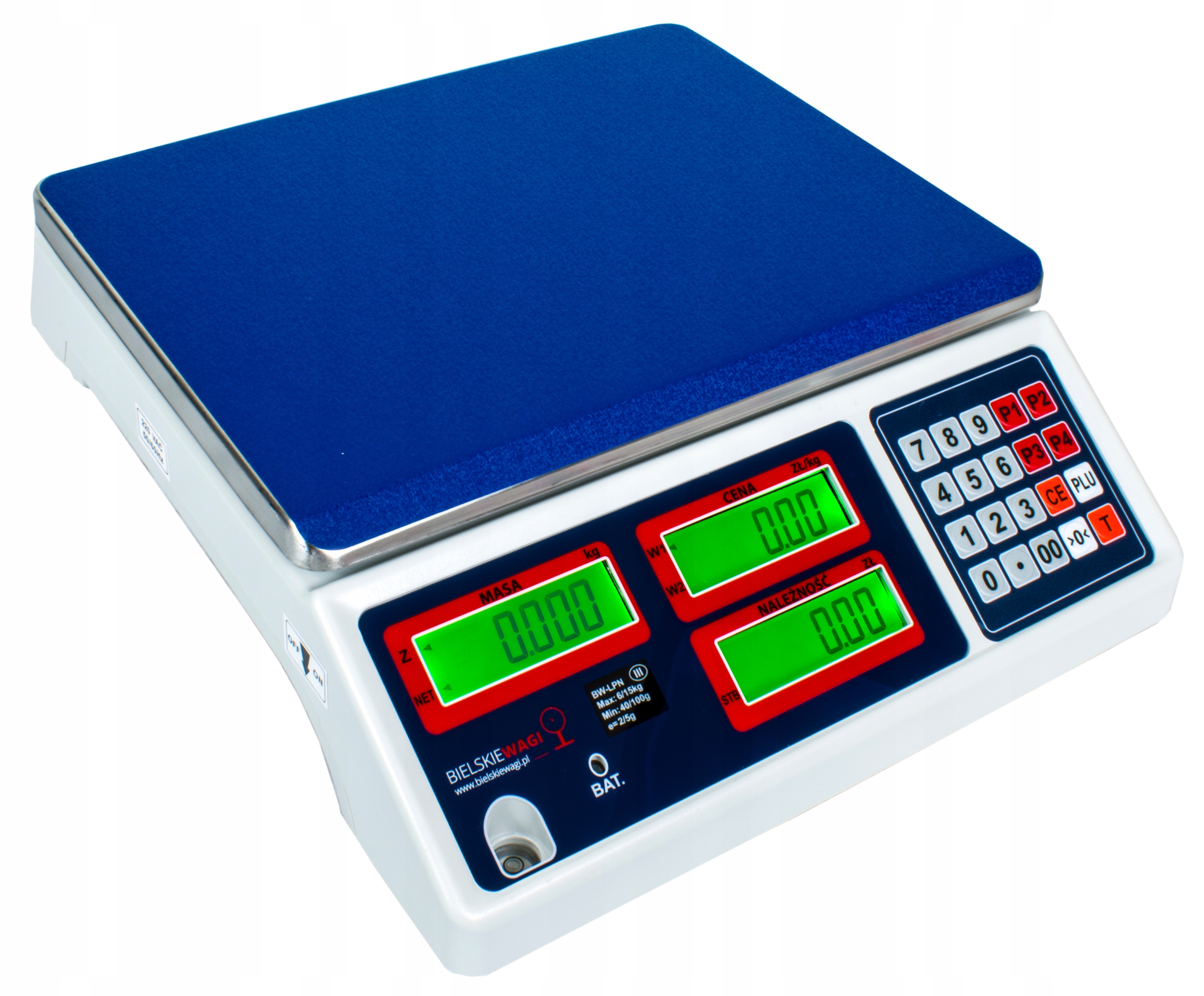 Prodejní Váha S Legalizací Do 6 Kg, Elektronická Kalkulačka Pro Obchod