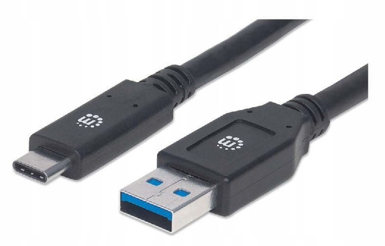 Kabel USB 3.2 Gen1 Typ-C / A 3 m 5Gbps 60W 3A M/M
