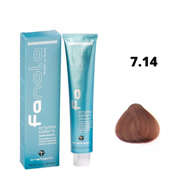 

Fanola Farba do Włosów Kolor 7.14 100ml