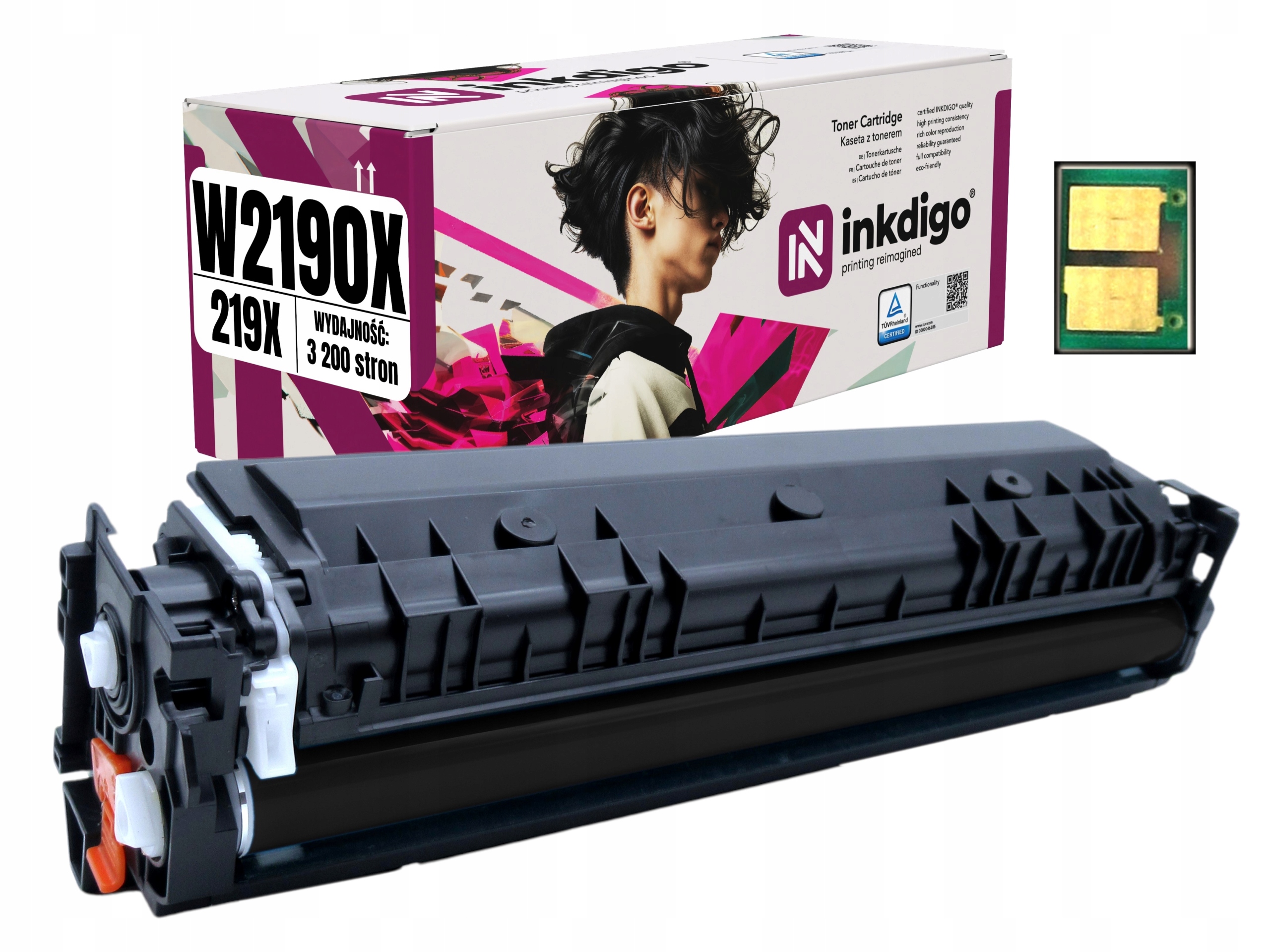 Toner pro Hp 219X Color LaserJet Pro 3202dw 3202dn 3302sdw W2190A čip