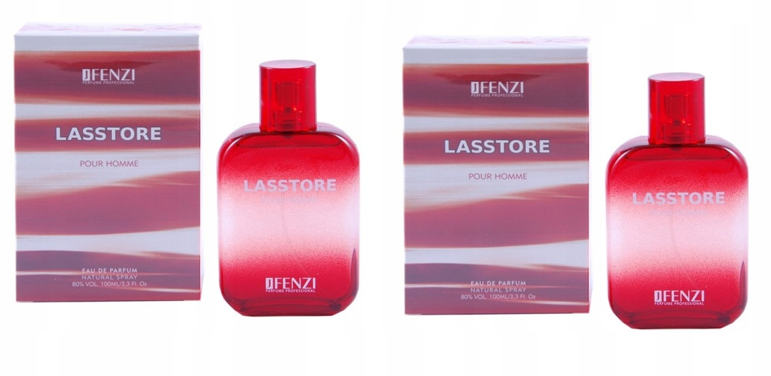 JFenzi Lasstore P.Homme 2x100 ml parfémovaná voda