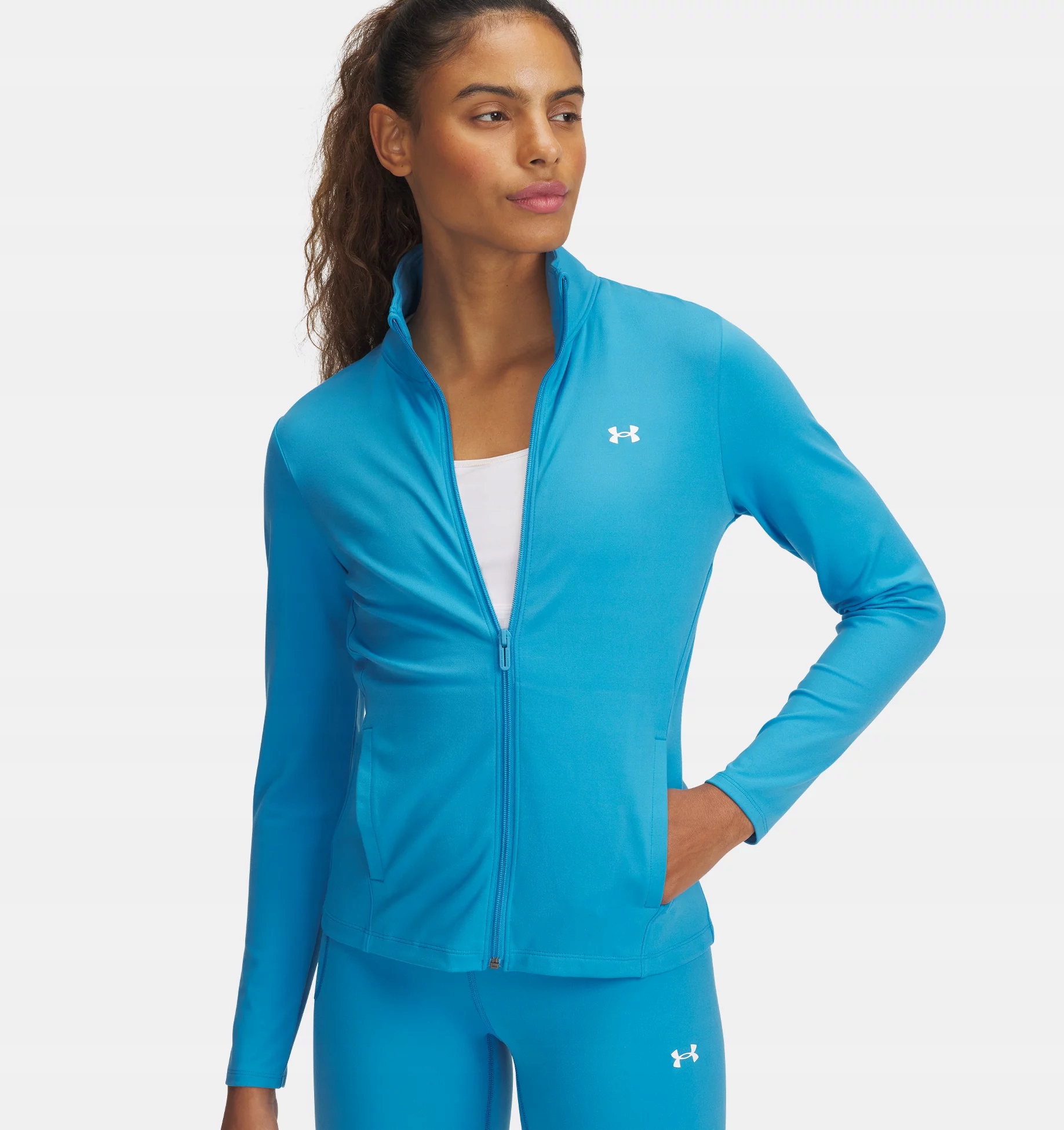 Mikina Tréninková Rozepínací Bez Kapuce Under Armour S