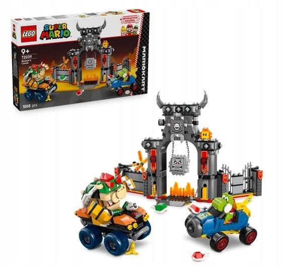 Lego(r) Mario 72039 Mario Kart Bowser a hrad