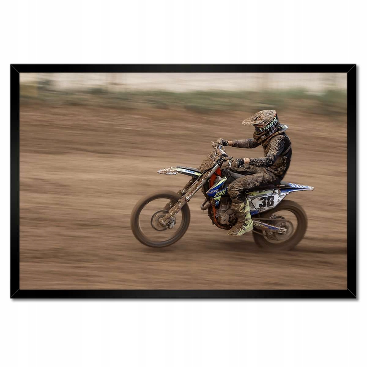Plakáty v rámu 60x40 Motocykl Motor Sport