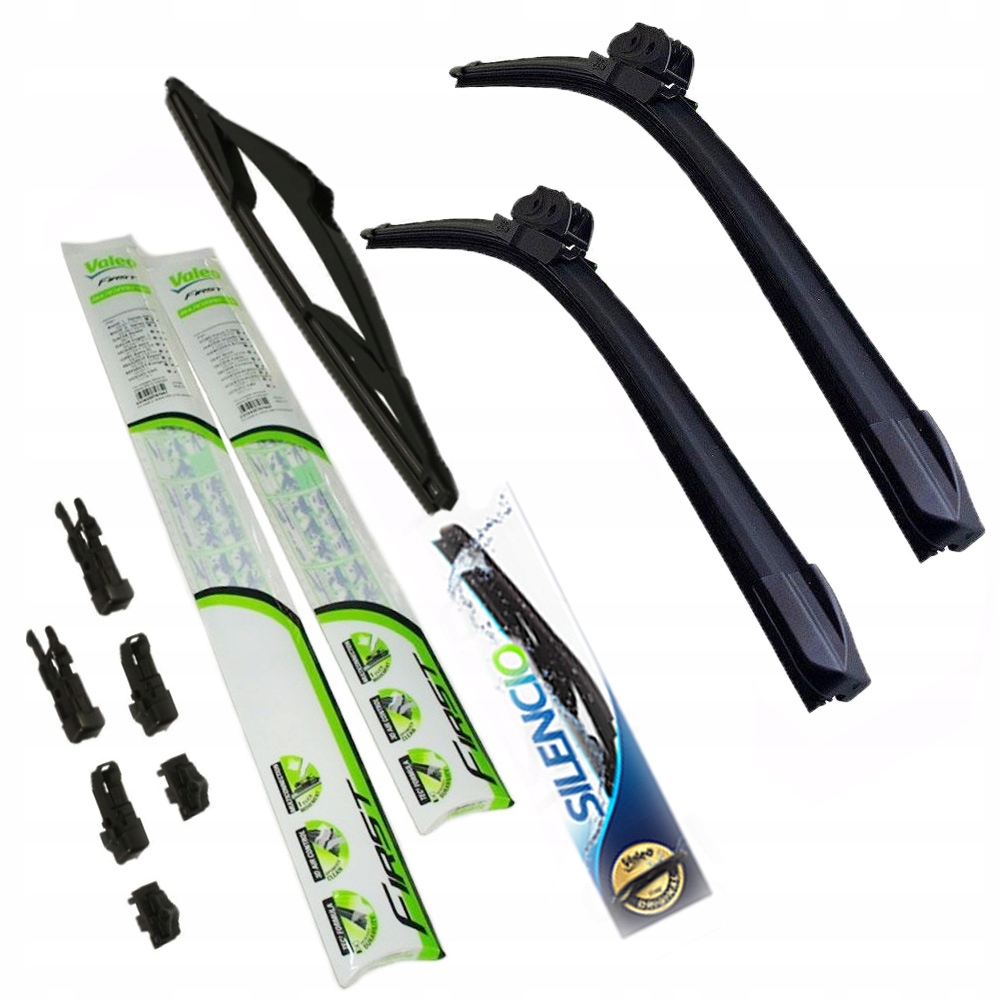 

Valeo Wycieraczki Toyota Yaris P1 D4D przód tył