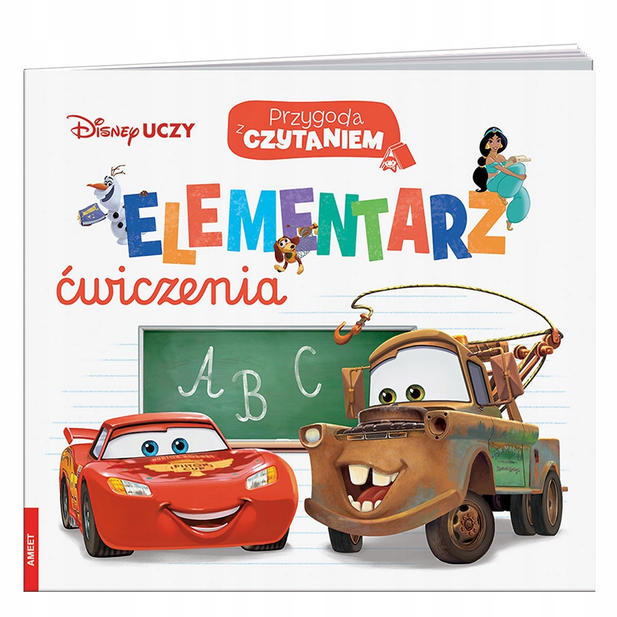 338626 AMEET DISNEY UCZY AUTA ELEMENTARZ ĆWICZENIA