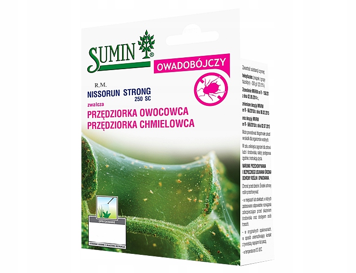 

Nissorun 10ml Zwalcza Przędziorki Przędziorek