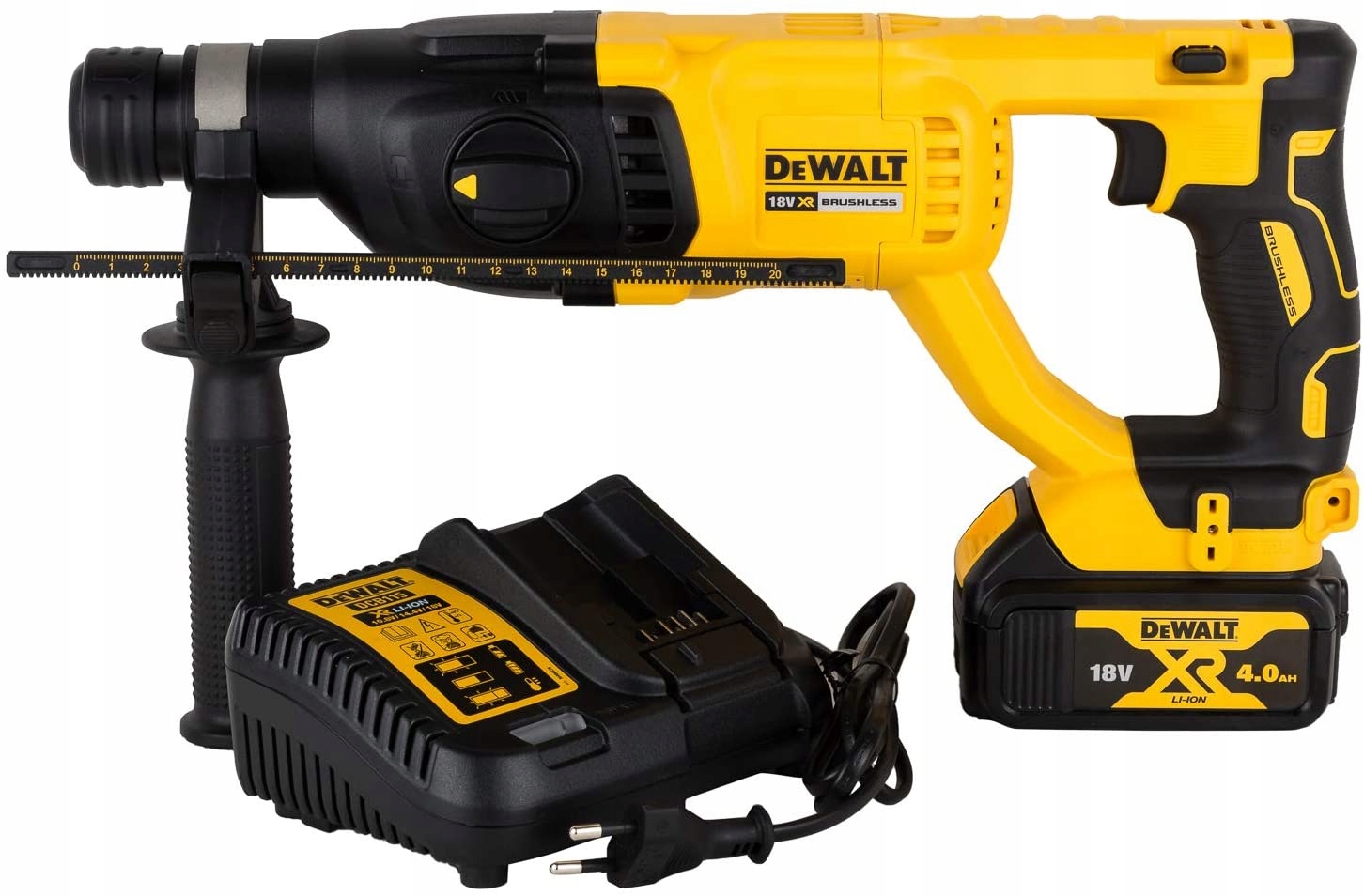 DEWALT MŁOTOWIERTARKA SDS+ 2,6J DCH133M1 4AH KUFER
