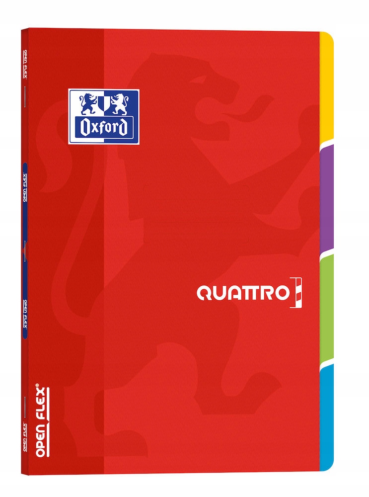 

Zeszyt Oxford A4 60 Kartek Kratka Openflex Quattro
