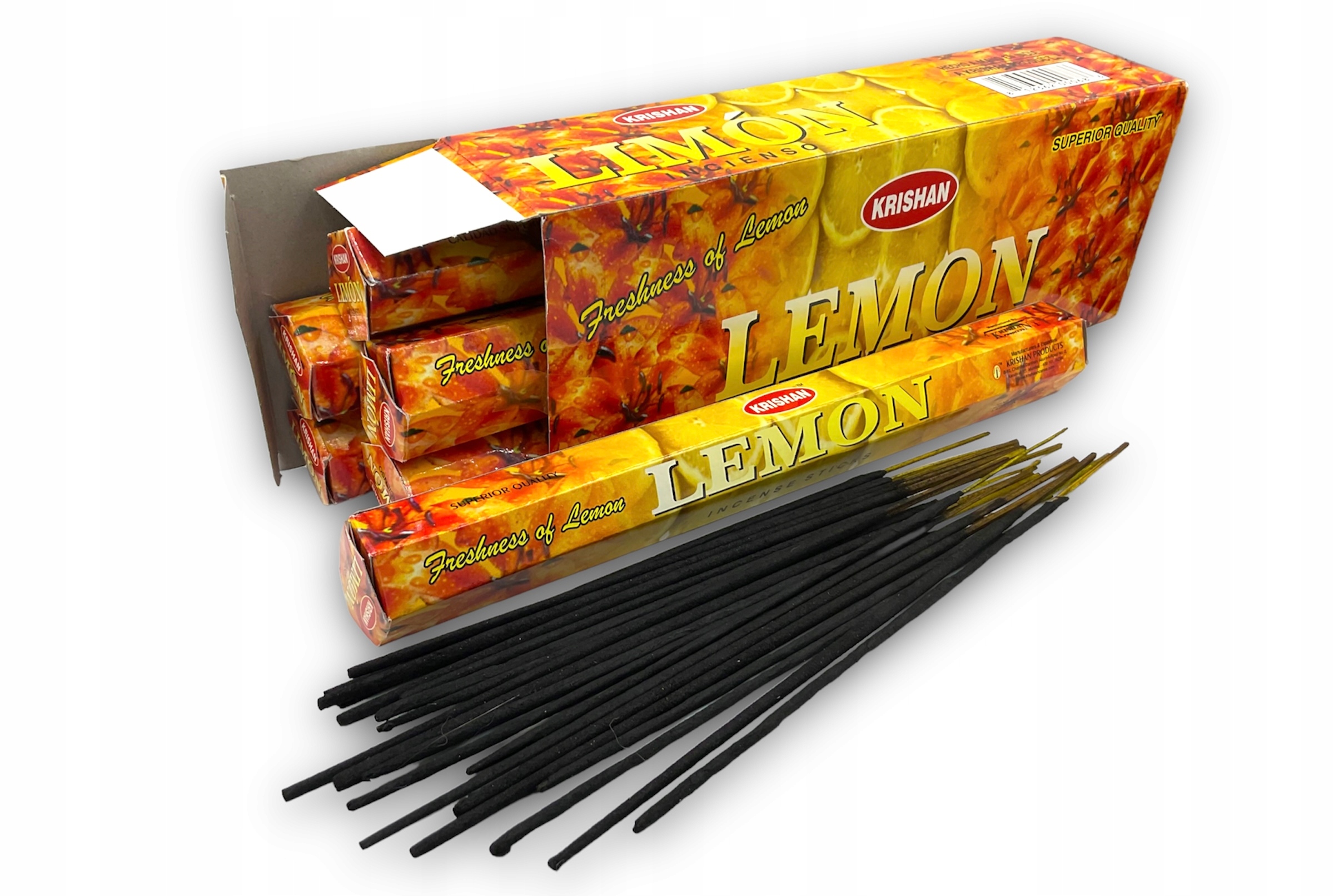 Kadzidełka Krishan LEMON CYTRYNA 120szt
