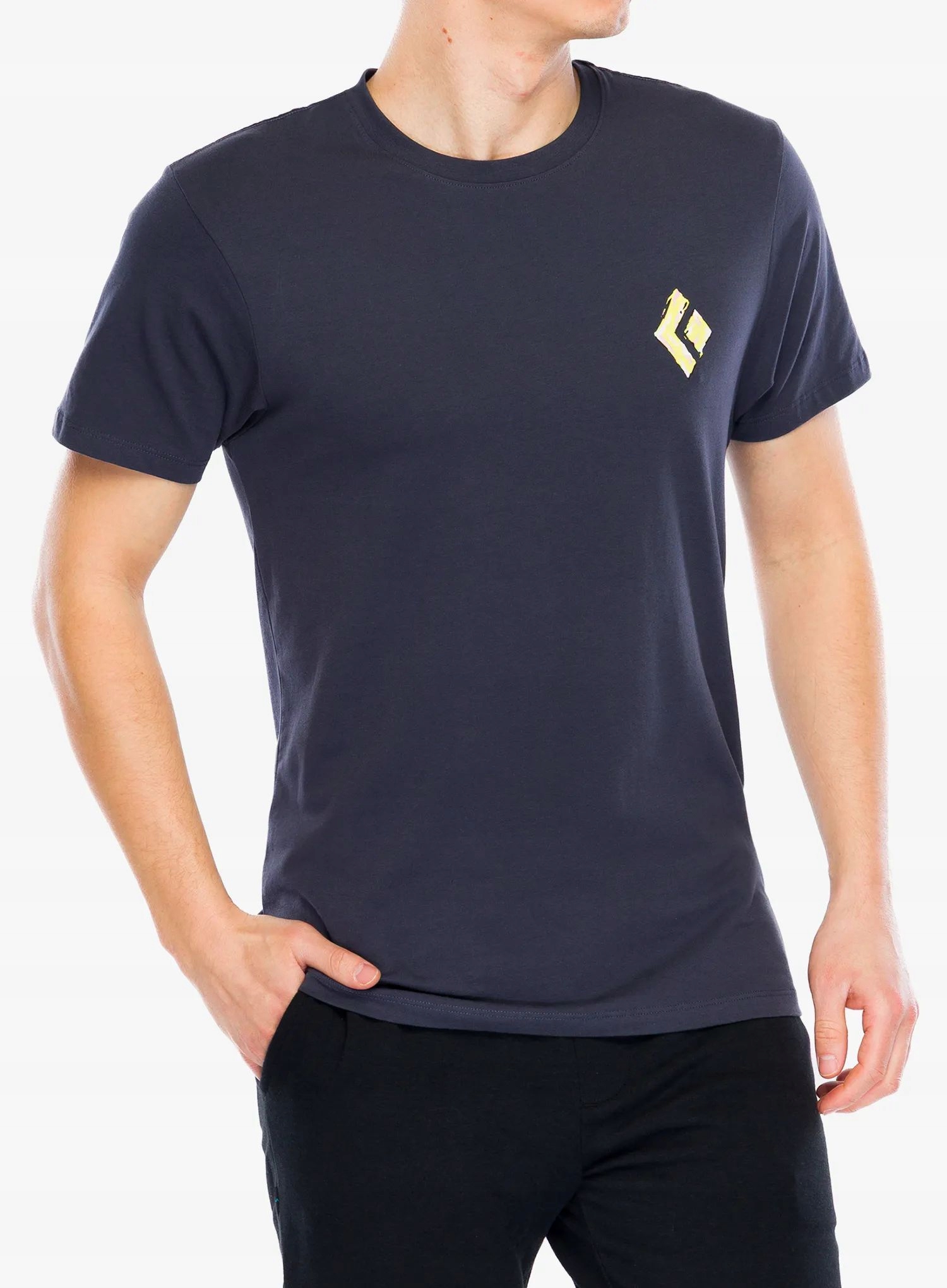 Bavlněné tričko Black Diamond Shredded Ss Tee Charcoal L