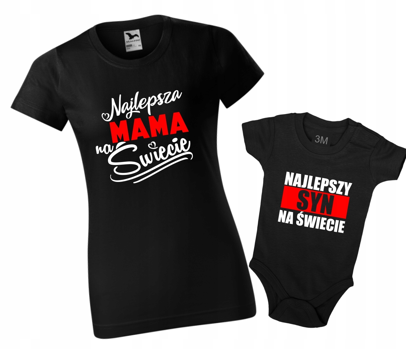 

Zestaw koszulka body Mama Synek Dzień Mamy S 3M