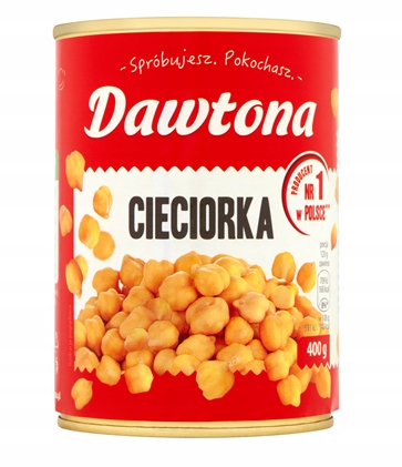 Levně Dawtona cizrna 6x400 g
