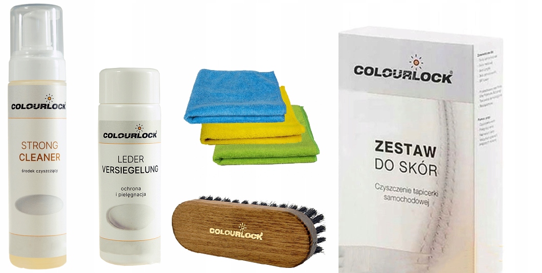 ZESTAW DO CZYSZCZENIA SKORZANEJ TAPICERKI