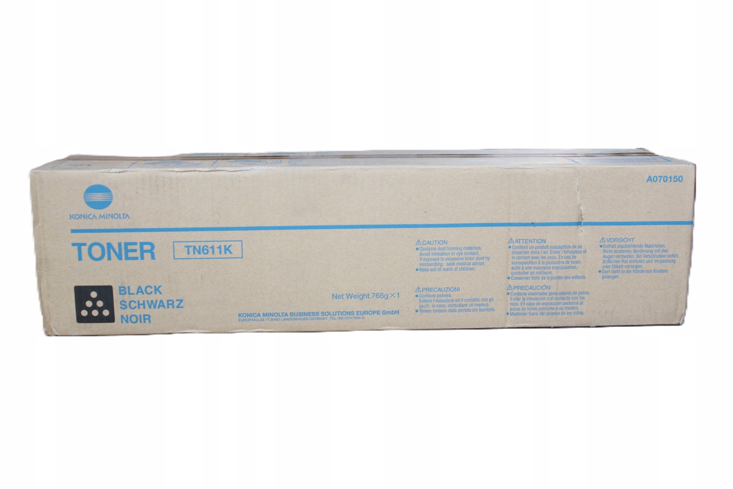 Minolta TN-611K A070150 toner čierny originál