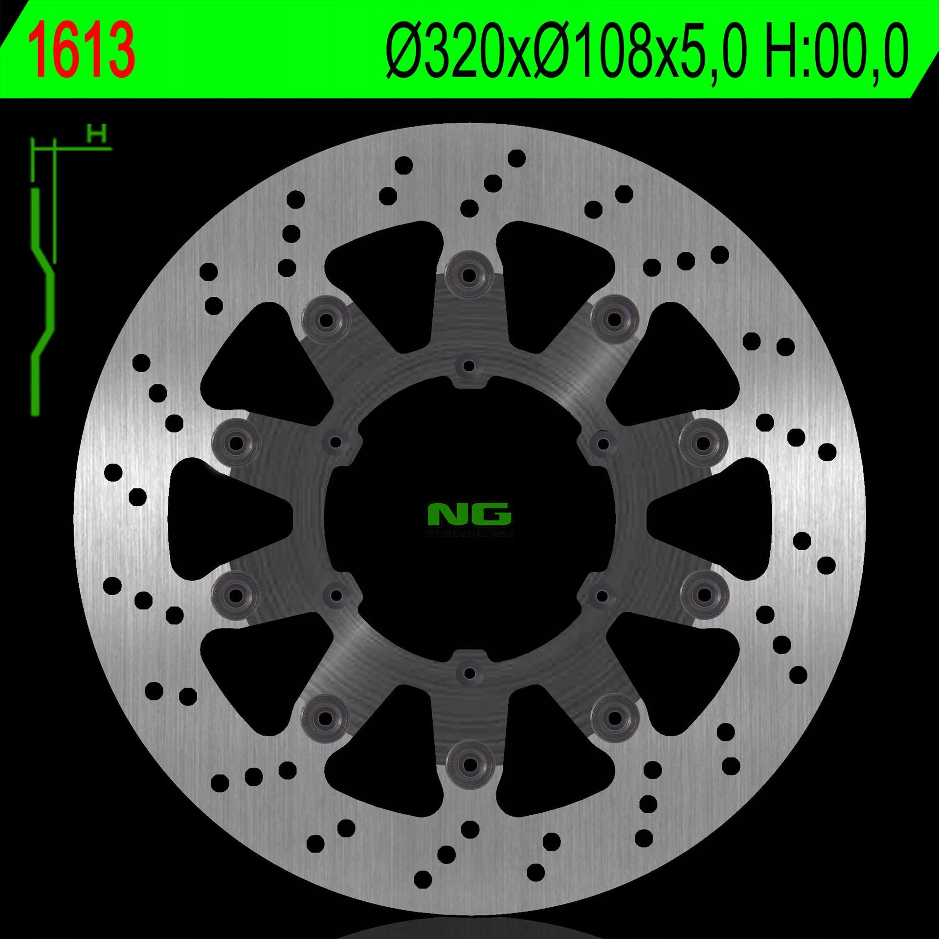 Ng Brzdový Kotúč Predný Gas Gas 125/250/400/515 Sm CCM 230/450/600/644/71