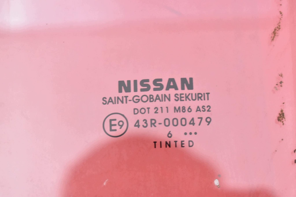 FENSTER Seitlich links heck hinten NISSAN NAVARA 3 III D40 PICKUP 05-10