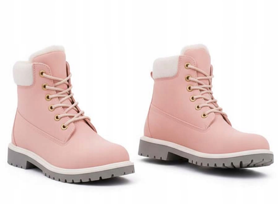 BUTY ZIMOWE DAMSKIE SPORTOWE OCIEPLANE ŚNIEGOWCE TRAPERY BOTKI P2 Rozmiar 37