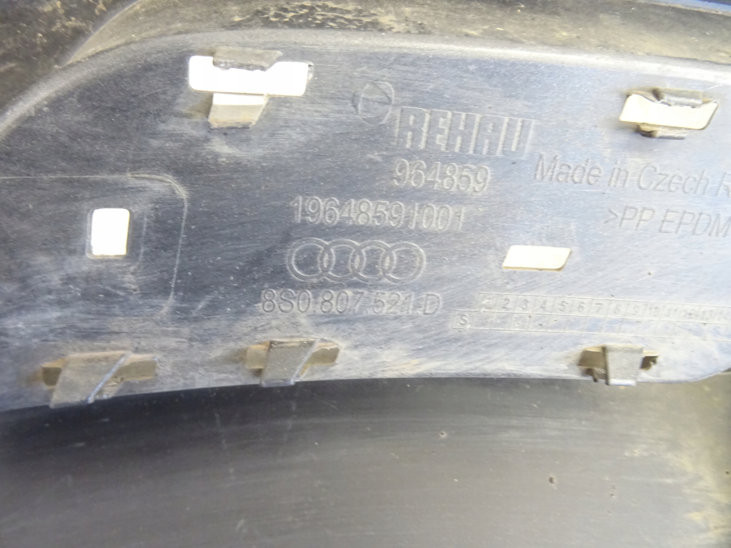 AUDI TT 8S S-LINE Aileron Diffuseur Arrière Arrière