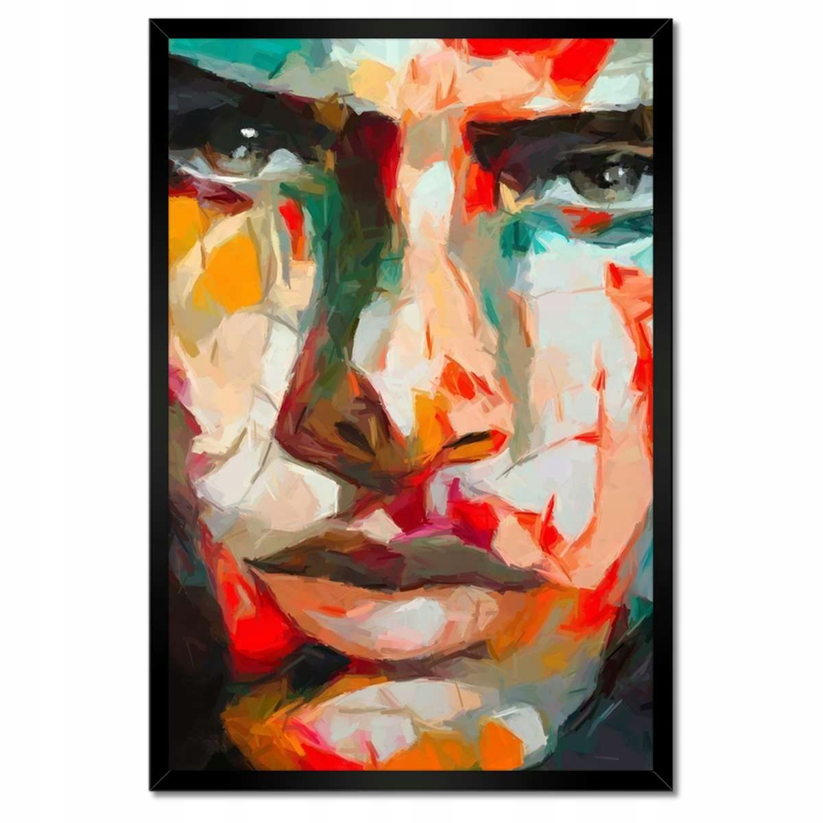 Plakáty v rámu 40x60 Tvář muže Exprese