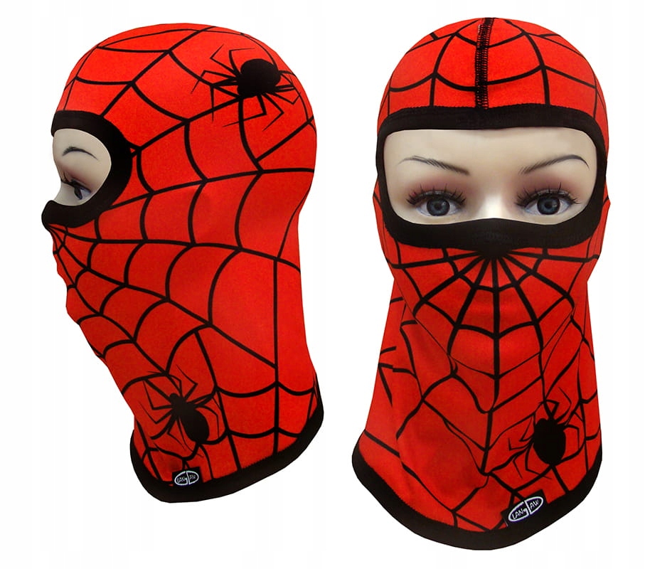 Kominiarka dla dziecka spider pająk na łyżwy narty