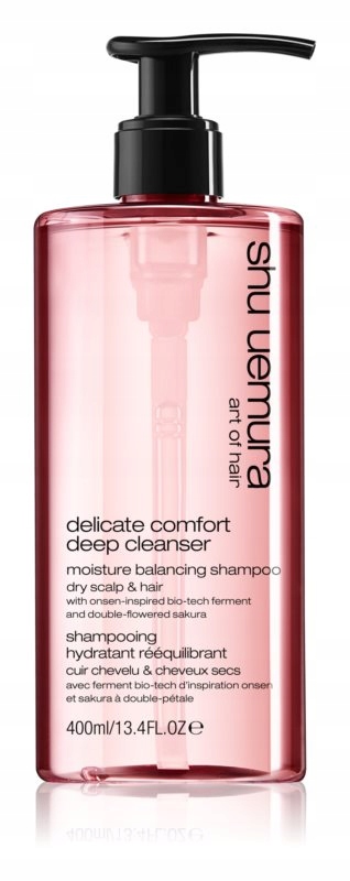 Shu Uemura Delicate Comfort Hloubkově čisticí přípravek 400 ml