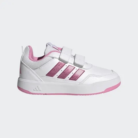 Buty Dziewczęce Adidas Rzepy Białe Wysokie w Podbiciu Tensaur JQ1844 R.33,5