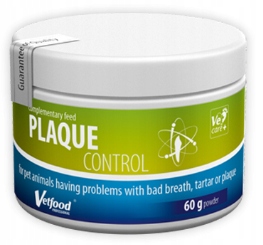 

Vetfood Plaque Control 60g Na kamień nazębny