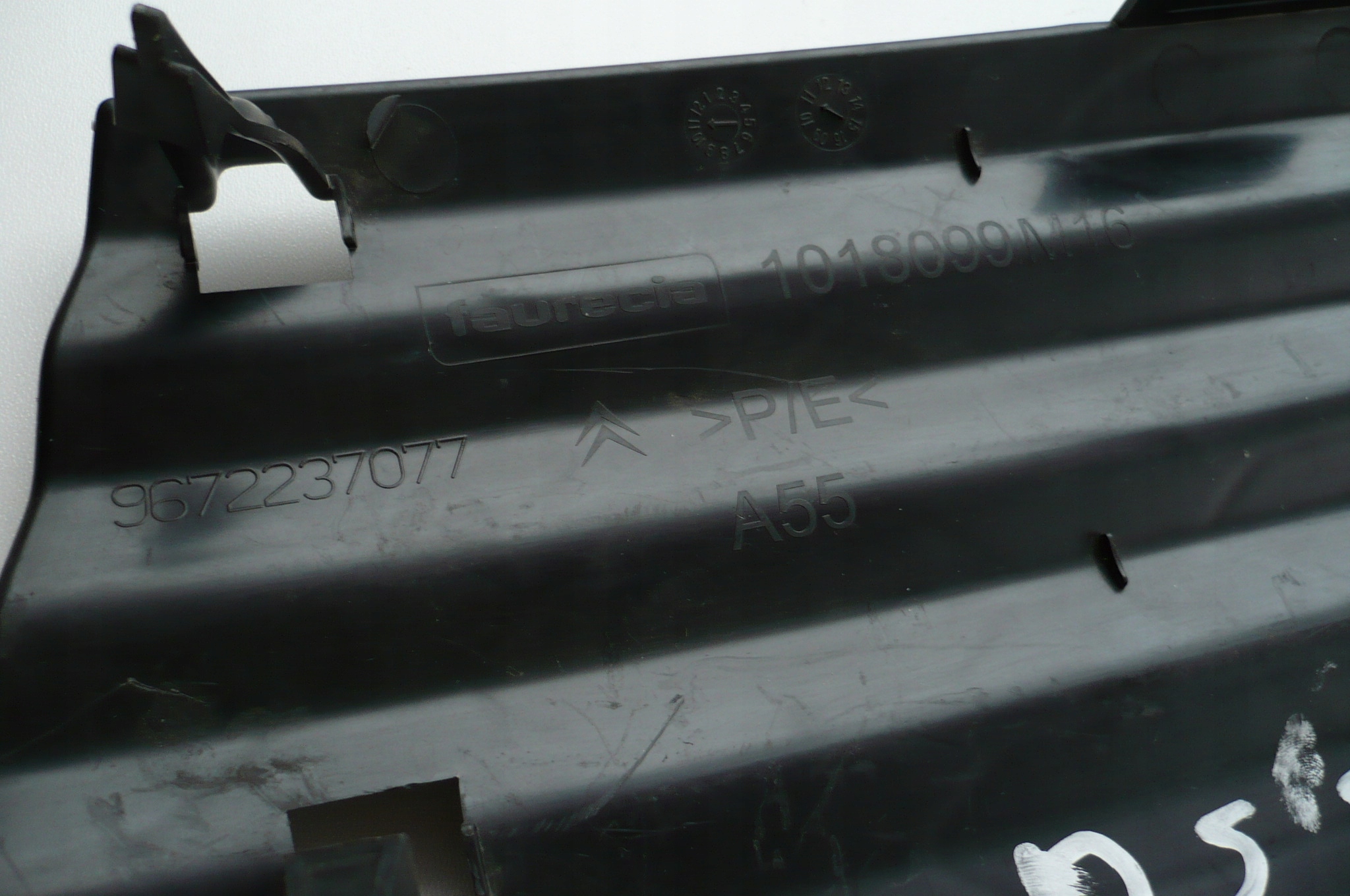 CITROEN DS3 C3 II spoiler grid ZIMOWA cover W bumper front