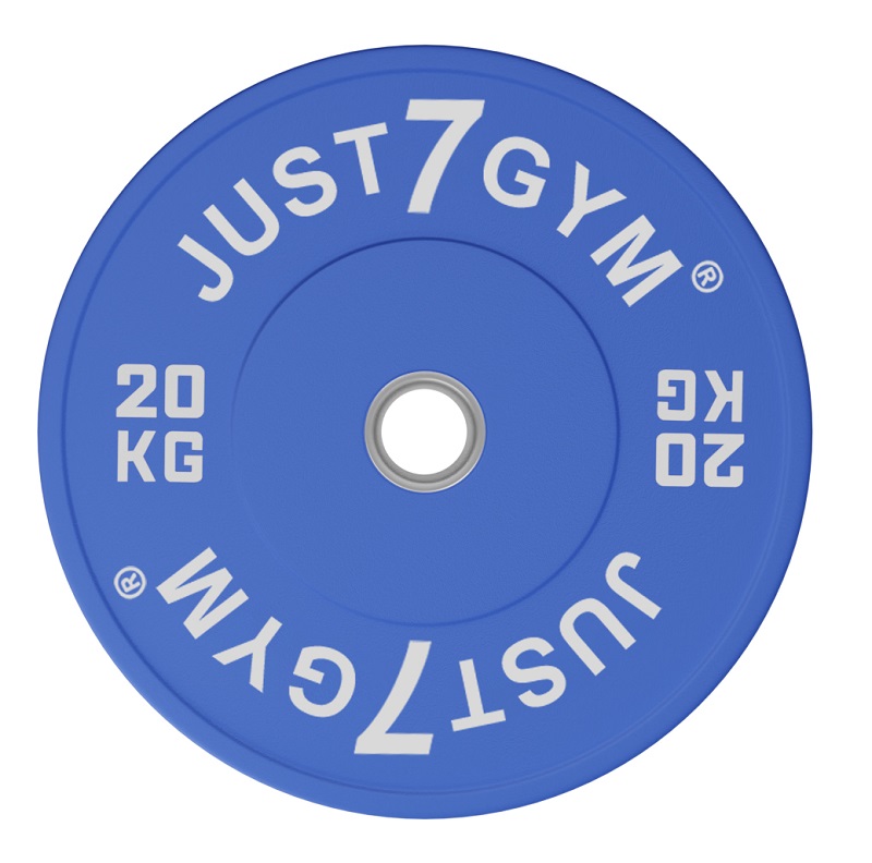 OBCIĄŻENIE OLIMPIJSKIE BUMPER COLOR 20KG JUST7GYM
