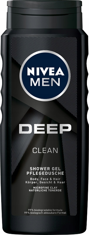 

Żel pod prysznic Nivea Men Deep Clean 500ml