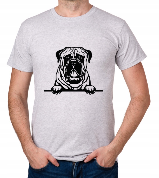 

koszulka Bulmastif Bulmastiff Pies Dog prezent